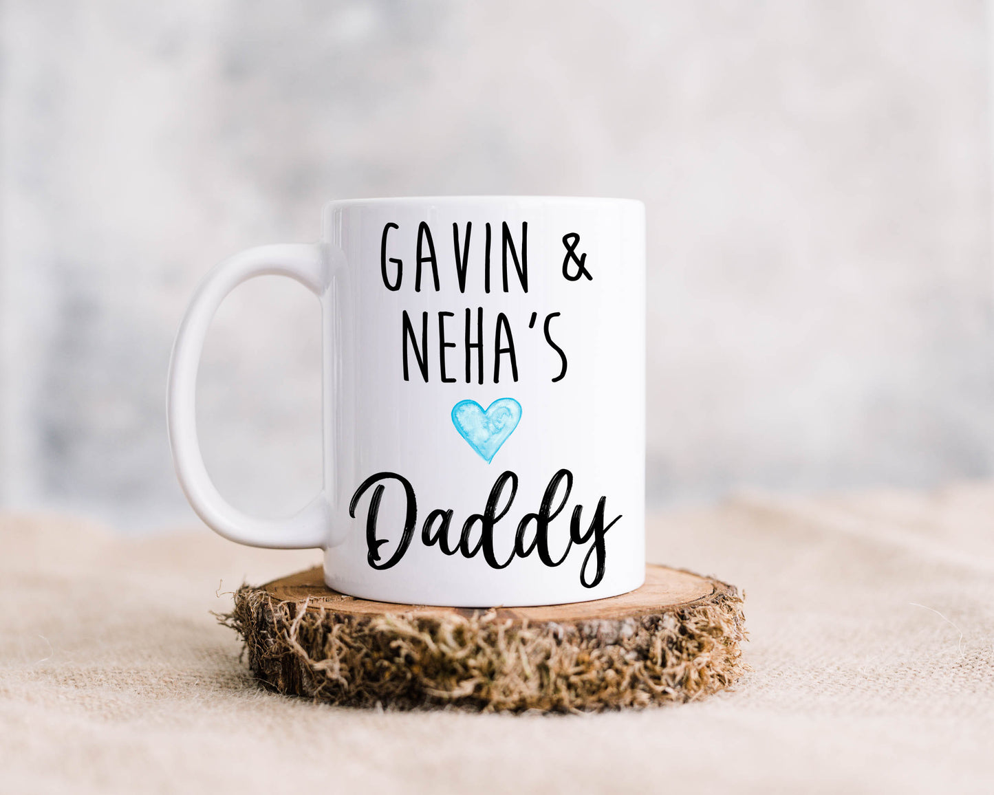 Heart Daddy Mug