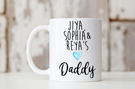 Heart Daddy Mug