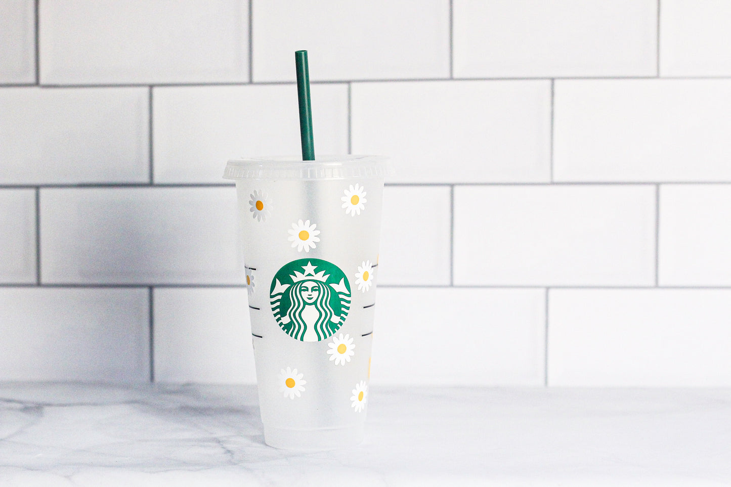 Daisy Flower Tumbler