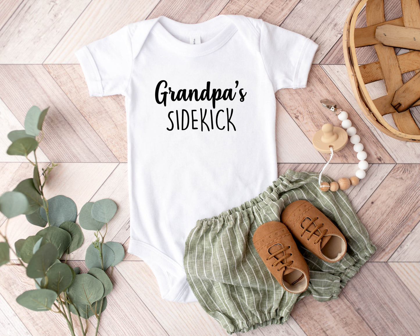 Grandpa's Sidekick Onesie/Toddler Shirt