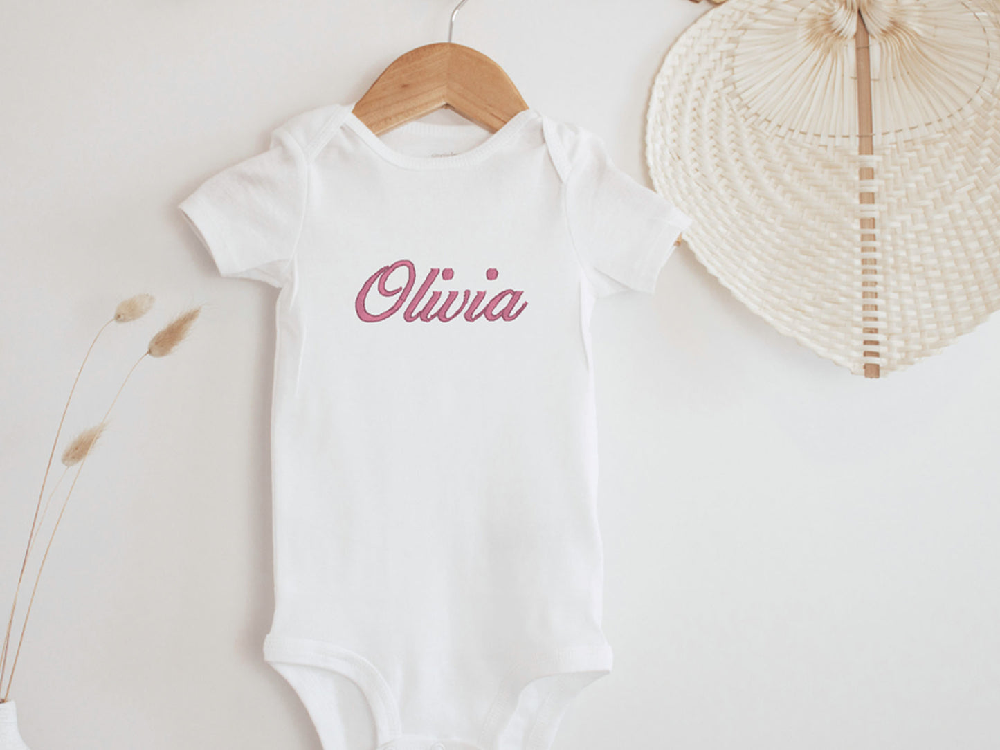 Embroidered Name Onesie/Toddler Shirt