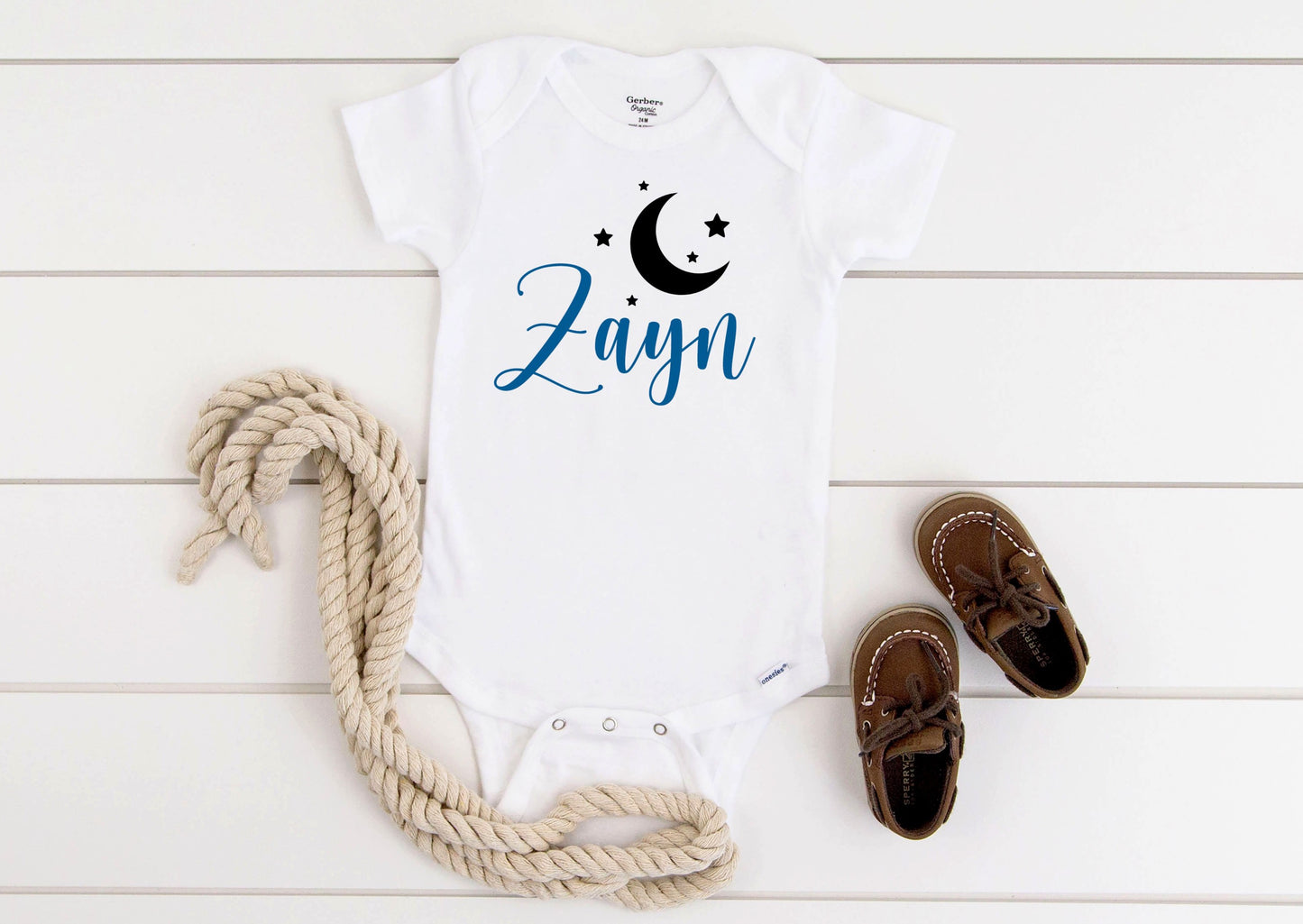 Name Moon Stars Onesie/ Toddler T-Shirt