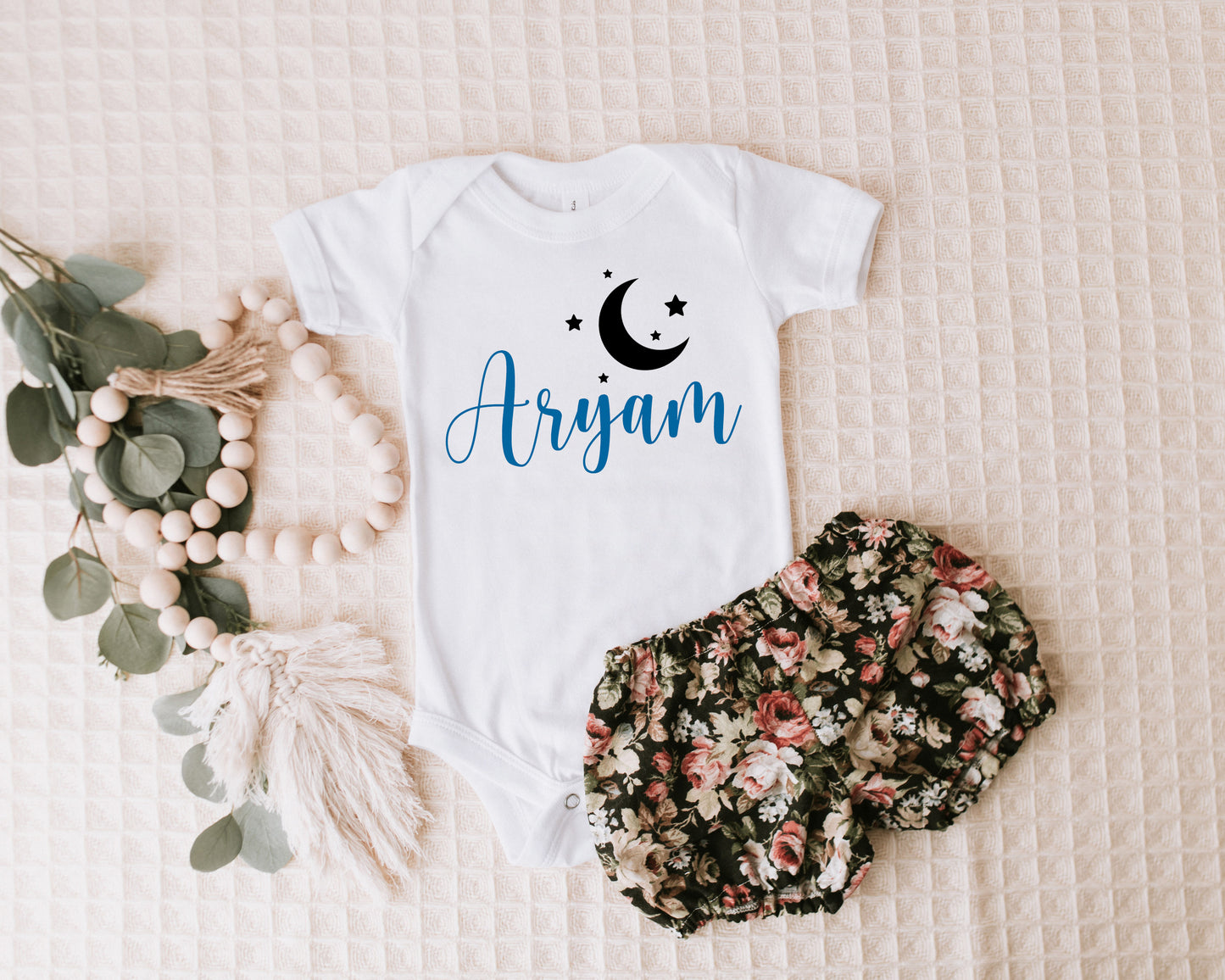 Name Moon Stars Onesie/ Toddler T-Shirt