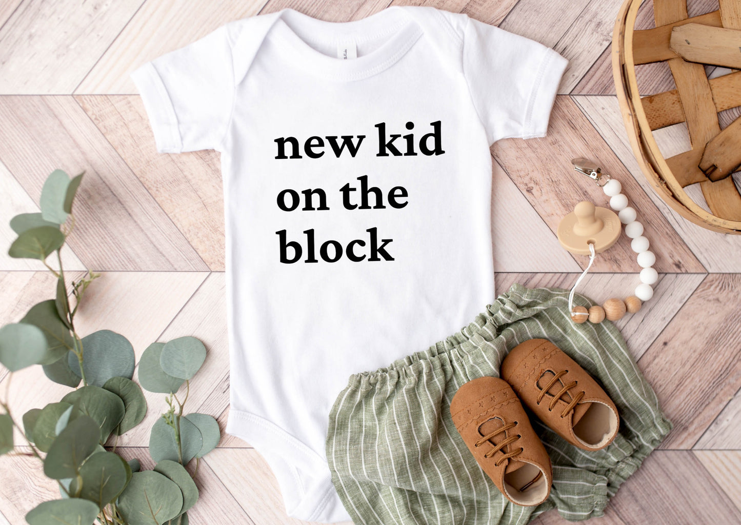 New Kid On The Block Onesie/ Toddler T-Shirt