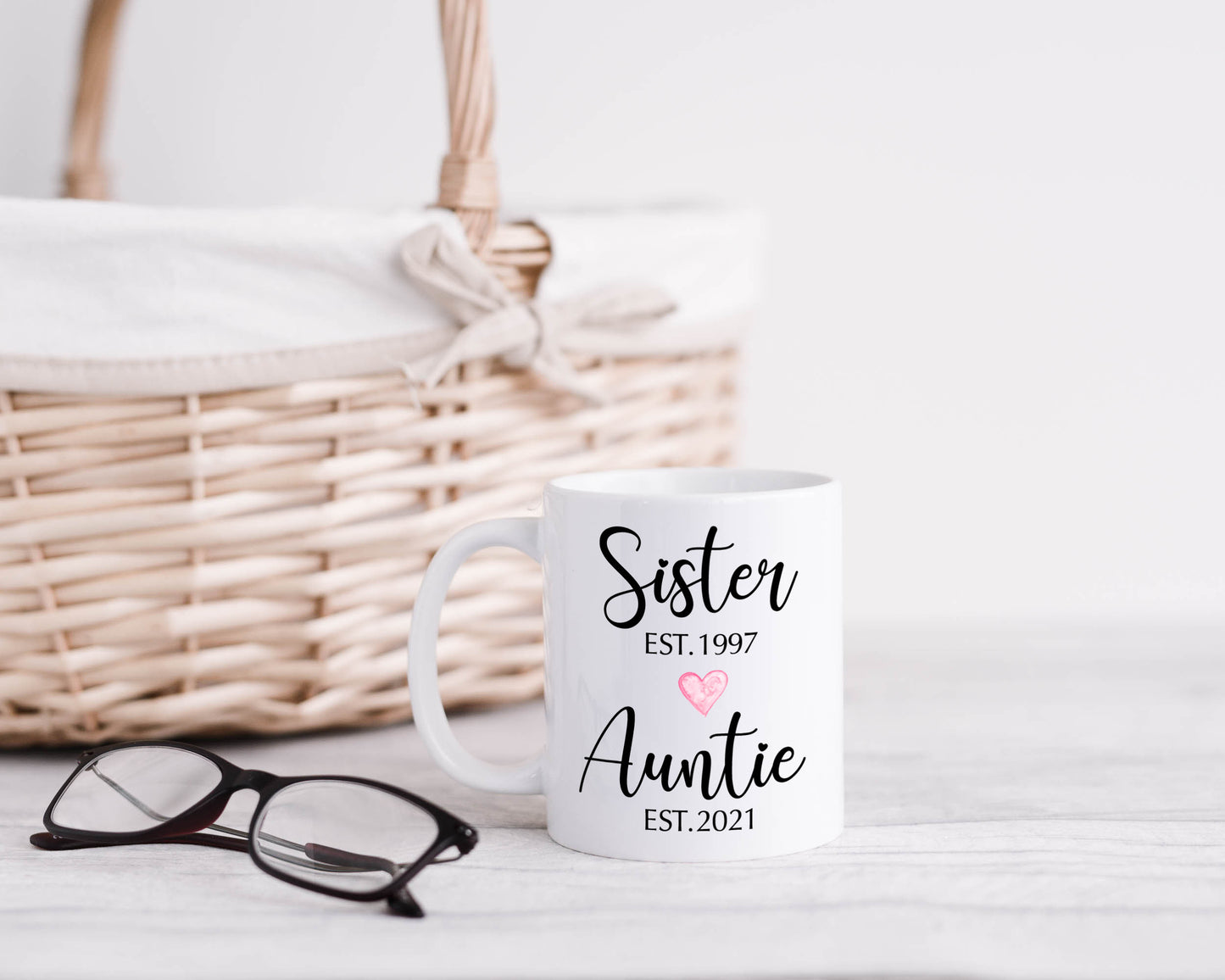 Sister --> Auntie Mug