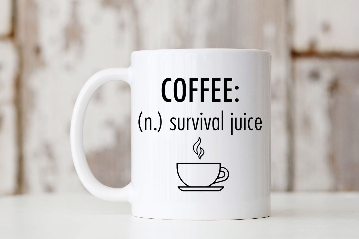 Survival Juice Mug