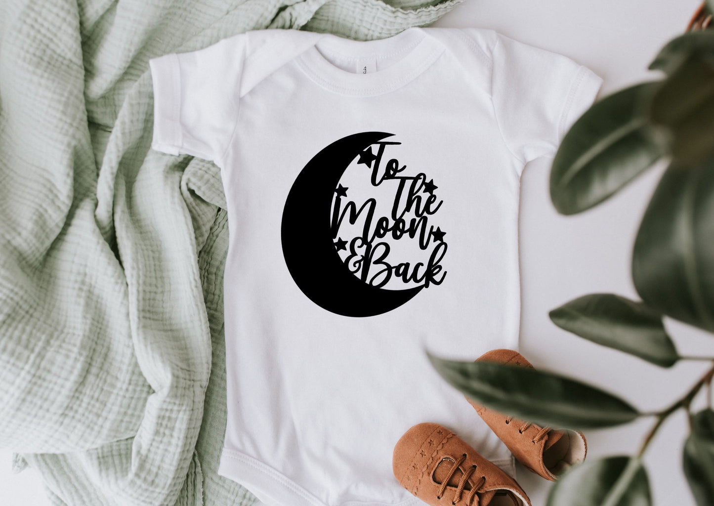 To The Moon and Back Onesie/Shirt