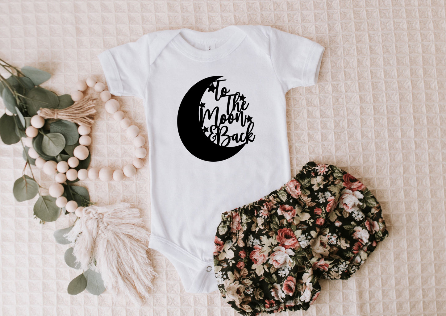 To The Moon and Back Onesie/Shirt